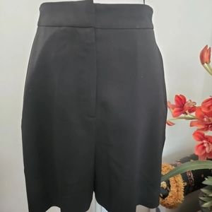 Giorgio Armani Women Black Dressy Shorts 36W